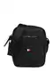 TOMMY HILFIGER Umhngetasche 'Essential' rot / schwarz / wei