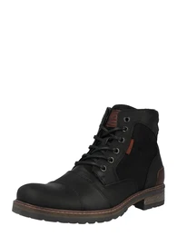 Boots schwarz / kastanienbraun