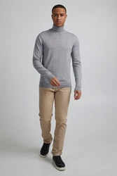 Casual Friday Pullover 'Konrad' graumeliert