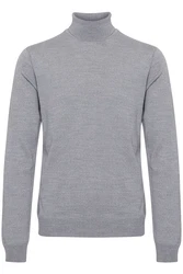 Casual Friday Pullover 'Konrad' graumeliert