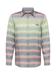 Hemd gelb / grau / hellgrn / pink