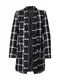 River Island Blazer  črna / bela