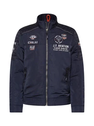 Jacke navy / weiß