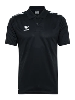 hummel Poloshirt schwarz/weiß