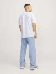 JACK & JONES JJECorp Logo Tee SS Crew Neck NOOS (12137126) rot/schwarz/wei