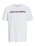 JACK & JONES JJECorp Logo Tee SS Crew Neck NOOS (12137126) rot/schwarz/wei