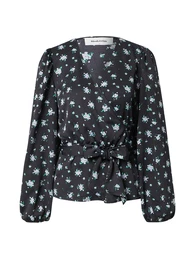 Bluza 'Ness' zelena / lila / crna
