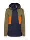 DC Shoes Sportjacke ''''DEFY'''' khaki / orange / dunkelblau