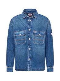 Jacke navy / blue denim / rot / wei