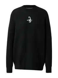 Svetr 'Dilara' černá / bílá