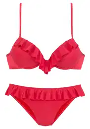 Bikiny červená