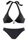 BRUNO BANANI Bikiny  černá
