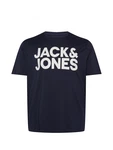 Jack & Jones T-Shirt JJECORP LOGO navy/wei