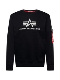 Sweatshirt schwarz / weiß