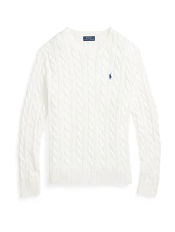 Polo Ralph Lauren Pullover 'Driver' weiß