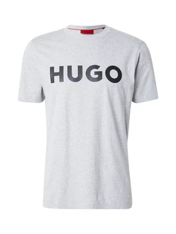 HUGO T-Shirt 'Dulivio' Grau/Grau/Grau/Grau/Grau/Grau/Grau/Grau/Grau/Grau/Grau/Grau/Grau/Grau/Grau