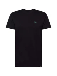 T-Shirt 'Peaceride' grau / jade / pfirsich / schwarz