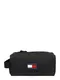 Tommy Jeans Kosmetiktasche schwarz / weiß / rot / dunkelblau