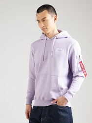ALPHA INDUSTRIES Sweatshirt flieder/wei