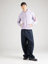 ALPHA INDUSTRIES Sweatshirt flieder/wei
