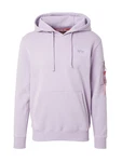ALPHA INDUSTRIES Sweatshirt flieder/wei