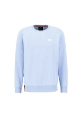 ALPHA INDUSTRIES Sweatshirt hellblau/weiß