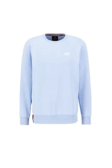 ALPHA INDUSTRIES Sweatshirt hellblau/weiß