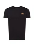 ALPHA INDUSTRIES T-Shirt pastellorange/schwarz