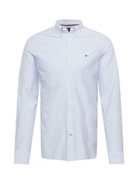 Hemd hellblau / wei