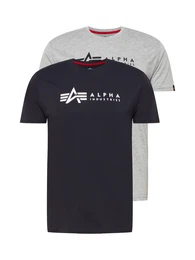 Shirt navy / graumeliert / schwarz / wei