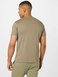 Alpha Industries Rundhalsshirt Basic T oliv/schwarz