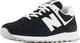 new balance Tenisky  černá / bílá