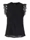 PIECES Bluza 'PCOLLINE'  crna