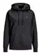 JJXX Sweater majica 'Abbie'  svijetlosiva / crna