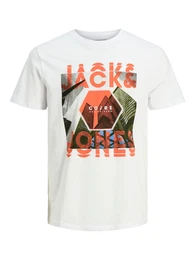 T-Shirt ''''Caleb'''' wei / mischfarben