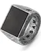 UNSAME Ring silbergrau / schwarz
