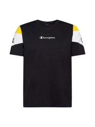 T-Shirt gelb / schwarz / wei