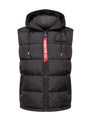 ALPHA INDUSTRIES Weste rot/schwarz/weiß