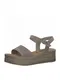 s.Oliver Sandali s paki  temno siva