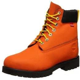 Schnrboots gelb / hellgrau / dunkelorange / schwarz