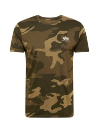 T-Shirt hellbraun / khaki / oliv / wei
