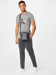 Calvin Klein Jeans T-Shirt graumeliert/schwarz/weiß