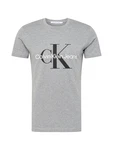 Calvin Klein Jeans T-Shirt graumeliert/schwarz/weiß