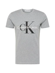 Calvin Klein Jeans T-Shirt graumeliert/schwarz/weiß