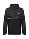 ADIDAS SPORTSWEAR Sportjacke 'Own The Run' schwarz / weiß