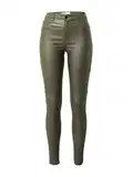 Tmavě Zelené High Waist Džíny image