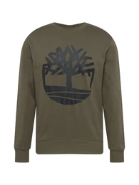 Sweatshirt oliv / schwarz