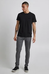 !Solid Chinohose Dave grau/dunkelgrau