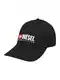 DIESEL Cap ''''CORRY'''' schwarz / wei / rot