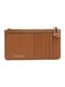 MICHAEL Michael Kors Pouzdro karamelová / tmavě hnědá MICHAEL Michael Kors Pouzdro karamelová / tmavě hnědá